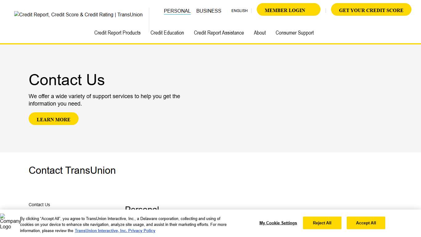 Contact Us | TransUnion Canada